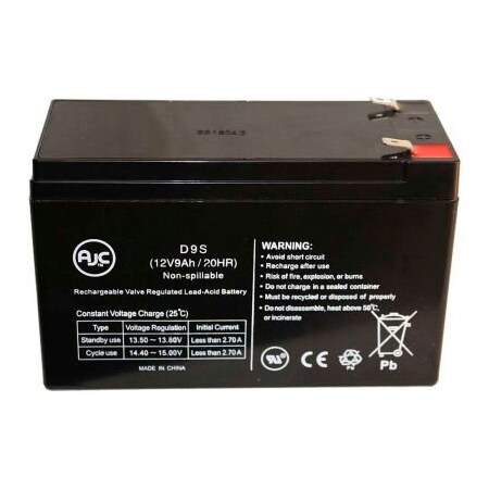 Battery Clerk AJC Interstate 12V 9Ah 12V 9Ah Sealed Lead Acid Battery AJC-D9S-C-0-161144